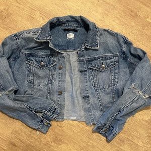 KSUBI crop denim jacket M/L